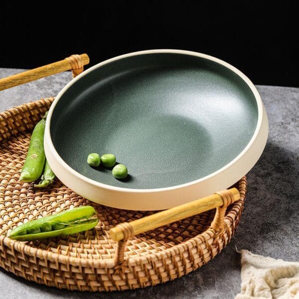 Square Porcelain Dining Plate Set Wholesale - Image 3
