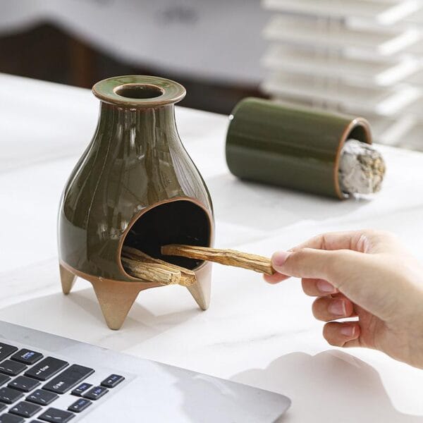 Ceramic Palo Santo Burner Wholesale - Image 2