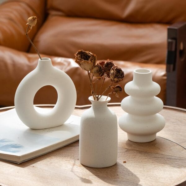 Modern Ceramic Vase Set Wholesale - Image 4