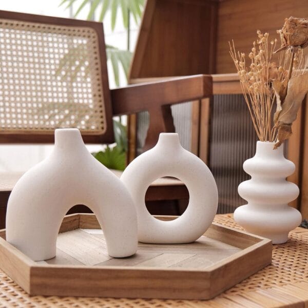 Bohemian Ceramic Vase Set Wholesale - Image 4