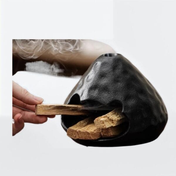 Mini Fireplace Ceramic Sage Burner Wholesale - Image 2