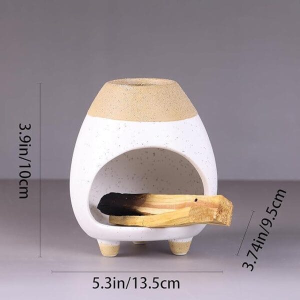 Sand Glaze Ceramic Sage Burner Wholesale - Image 3