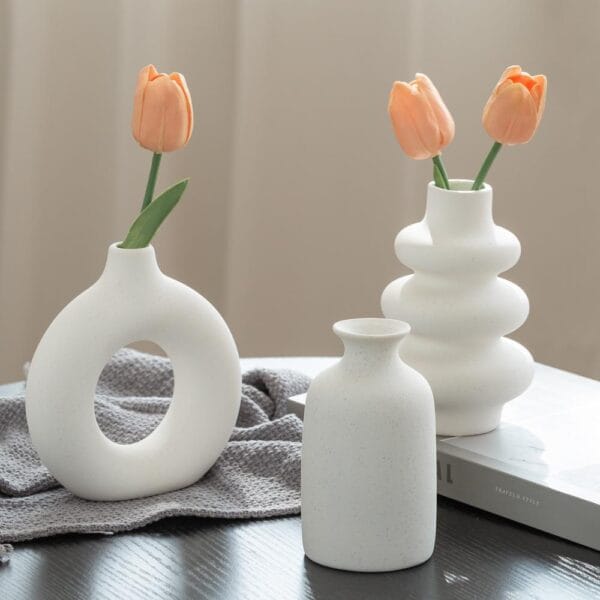 Modern Ceramic Vase Set Wholesale - Image 3