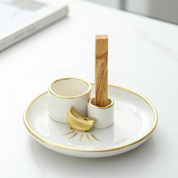 Ceramic Sage and Palo Santo Burner Wholesale