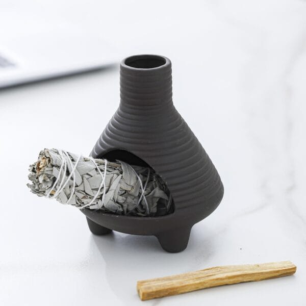 Ceramic Sage Incense Holder Wholesale - Image 3