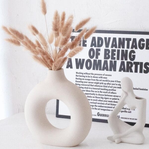Circle Ceramic Vase Set Wholesale - Image 2
