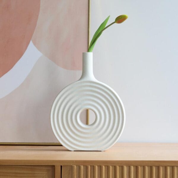 Nordic Ceramic Circle Vase Wholesale