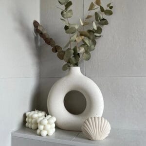 Round Ceramic Vase Set Wholesale