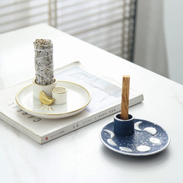 Ceramic Sage and Palo Santo Burner Wholesale - Image 3