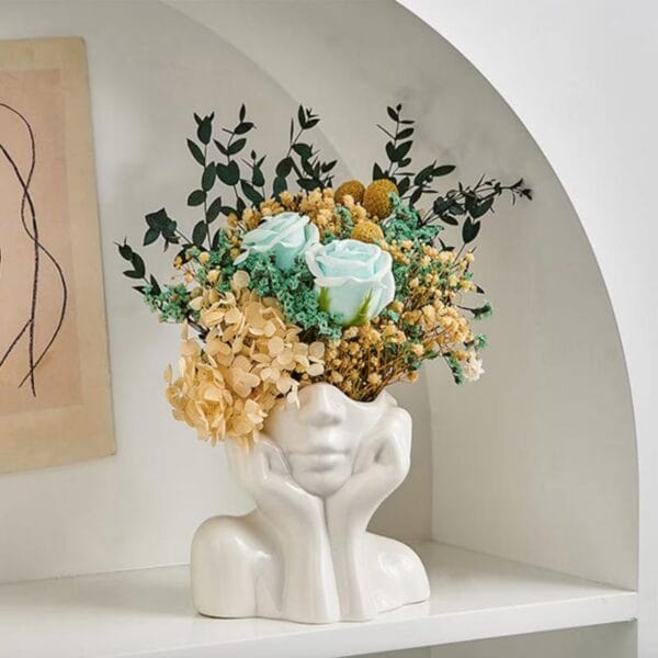 Human Ceramic Art Vase Wholesale - Image 2