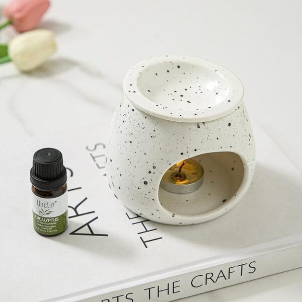 Speckled Glaze Ceramic Oil Burner Wholesale - Image 3