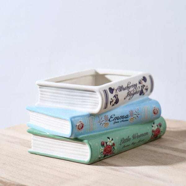 Book-Shaped Ceramic Vase Wholesale - Image 4