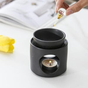 Black Ceramic Oil Burner Wholesale